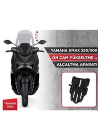 Resim Yamaha Xmax 2024 Uyumlu Ön Cam Kaldırma Aparat 