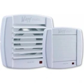 Resim Güçtay Otomatik Panjurlu Havalandırma Fanı Dekoratif Wispy GWM12 