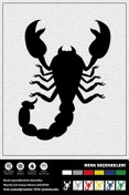 Resim Ecce SCORPION UP STICKER 15 x 20 cm 