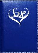 Resim Promosyon Denizi I Love You 7 Görselli Lacivert Ruhsat Kabı 