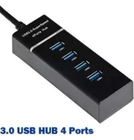 Resim Duraktech 4 Port USB Hub 3.0 USB Çoklayıcı USB Çoğaltıcı Switch Port Işıklı 