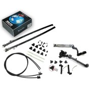 Resim İdeal Otomotiv Mercedes A W176 W169 Cla C117 Sunroof Cam Tavan Teli, 62.5cm Kızağı , Braketi Tamir Set 