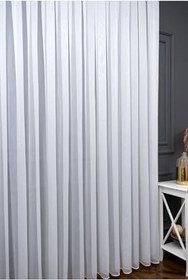 Resim Ev Depo Home Taç Bambu Tül Perde Seyrek Pile Tek Kanat TACBAMBUSYRK, Ekru, 370 x 260 