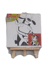 Resim Bu-bu Çerçeveli Tuval Standı Mini 11x11 Cm Kamyon 