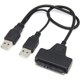 Resim OEM Lineon Usb 2.0 To Sata Çevirici Kablo 2.5 Ve 3.5 Disklerle Uyumlu 