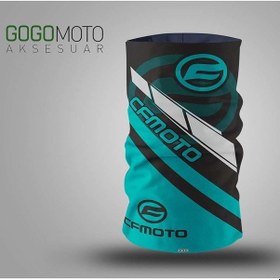 Resim CF Moto Maske-Boyunluk Turkuaz 