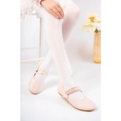 Resim Çatal Baretli Kalpli Pudra Star Kız Çocuk Ayakkabı 