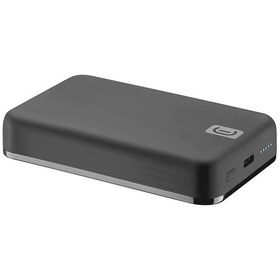 Resim Cellular Line Magsafe 10.000 mAh 7.5 W Kablosuz PD 18W Kablolu Powerbank Siyah 