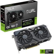 Resim Asus Dual GeForce RTX 4060 Ti OC 16GB GDDR6 128Bit DLSS3 HDMI DP Gaming Ekran Kartı (DUAL-RTX4060TI-O16G) 