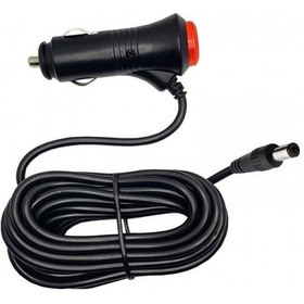 Resim 12/24v 5a Araç Şarj Adaptörü Gps Süpürge İçin 5.5mm 2.5 Mm Jak Uçlu Adaptör 