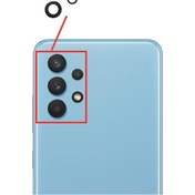 Resim Samsung Galaxy A32 4g Uyumlu Kamera Lensi Cam Sm-a325f 