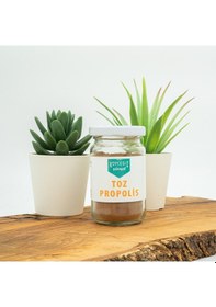 Resim Köyceğiz Yöresel Toz Propolis Cam Kavanoz 50 G 