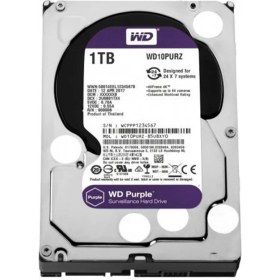 Resim 1TB WD Purple SATA 6Gb/s 64MB DV 7x24 WD10PURZ 