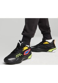 Resim Puma Genetics Unisex Basketbol Ayakkabısı 37990501 Siyah 37990501 Siyah 