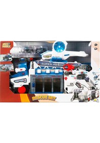 Resim Maxx Wheels Sesli Ve Işıklı Kurtarma Garaj Seti 50200 Police 