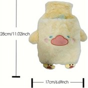 Resim Willowhaven Sarı Civciv Desenli 1000ml Sıcak Su Torbası Uzun Süreli Isıtma Sarı Civciv 