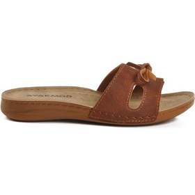 Resim Taba İnce Taban Anatomik Kadın Terlik 11-367 Z Taba 