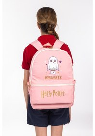 Resim Necati Çanta Harry Potter Lisanslı İlkokul Sırt Çantası Pudra 