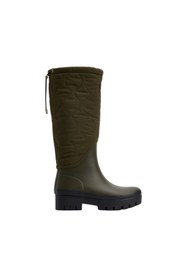 Resim Barbour Marnie Kapitone Tall Welly Çizme OL71 Olive-Black 