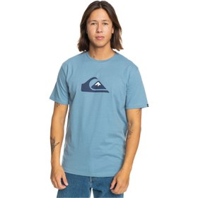 Resim Quiksilver Comp Logo Erkek Mavi Tişört 