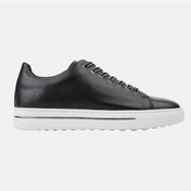 Resim Marcomen 21031 Erkek Hakiki Deri Sneaker Ayakkabı Siyah 
