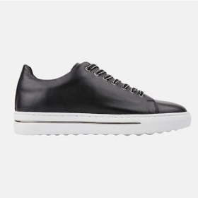 Resim Marcomen 21031 Erkek Hakiki Deri Sneaker Ayakkabı Siyah 