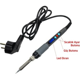 Resim Rox Wood 0143 Pro Ahşap Yakma ve Hobi Seti 60 Watt - 46 Parça 