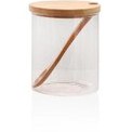 Resim Bambu Kapaklı Borosilikat Cam Kavanoz 450 Ml The Mia