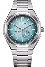 Resim Citizen Zenshin 60 Super Titanium Small Seconds Nk5020-58L Otomatik Erkek Kol Saati 