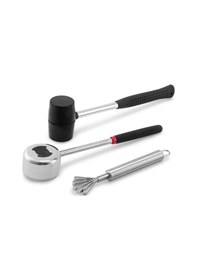 Resim Lichen Paslanmaz Çelik Et Kazıcı Hindistan Cevizi Açacağı 3 