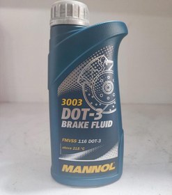 Resim MANNOL HİDROLİK FREN YAĞI DOT3 500ML 