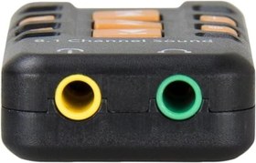 Resim Harici 8.1 Kanal Usb Çevirici 3.5mm Mikrofonlu Ses Kartı 