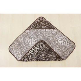 Resim Ender Home Bebek Kundağı Baskılı Yeni Doğan Bebek Banyo Havlusu Bukle Kundak 