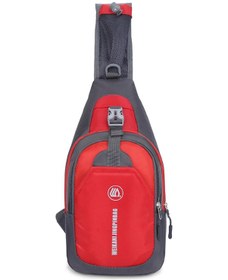 Resim Weikani-sling Çanta Göğüs Paketi Nedensel Crossbody Omuz Çantası Kırmızı Kızıl 