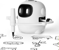 Resim RIVGOT Çocuklar İçin 150 Kartlı Çizim Robotu 