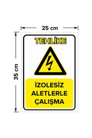 Resim MIGNATIS Izolesiz Aletlerle Çalışma Levhası - Sac Malzeme 25x35cm 
