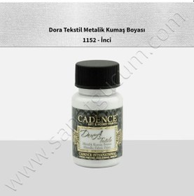 Resim Cadence Dora Textile Metalik Kumaş Boyası 50 Ml. 1152 Inci 