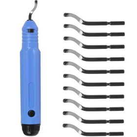 Resim Modaadresiniz 3d yazıcı baskı,reçine baskı metal ahşap plastik çok amaçlı çapak almak için Raspa ve 10 adet bıçak 