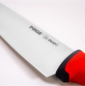 Resim Pirge Pirge Duo Şef Bıçağı 21 Cm Kırmızı 