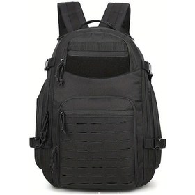 Resim Xuweiwei Outdoor Spor Sırt Çantası Siyah Ejderha Yumurtası Taktik Çok Fonksiyonlu 900d Oxford Kumaş Siyah 