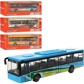 Resim Ctoy Metal Çek Bırak Otobüs 