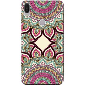 Resim Ceppare Asus Zenfone Max Pro Kılıf ASUS_X00TD ZB602KL Baskılı Silikon Kapak Vektör Tasarım STK:500 