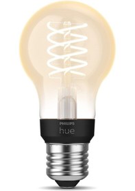 Resim Philips Hue White E27 Filament 7w A60 550 Lm, Akıllı Ampul 