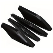 Resim Lumaworld Toyota Land Cruiser Prado Fj120 2003 2009 Ön Tavan Rafı Kapak Seti 4pcs Abs 