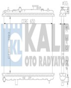 Resim KALE 369200 Su Radyatoru Brazing (HYUNDAİ: ELANTRA 1.6 1.8 2.0 00- (MT) 377×648×16 253102d100 (WC299916) 