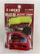 Resim Rmg World Class Locks 110 Db Renkli Alarmlı Disk Kilidi 