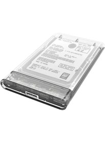 Resim Netac 2.5" Şeffaf Disk Kutusu Sata To USB 3.0 HDD - NT07WH11-30B0 