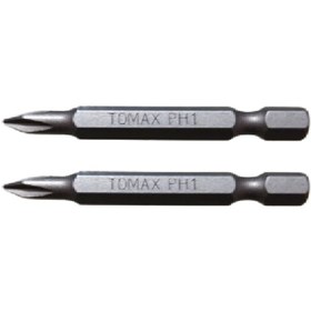 Resim Tomax Yıldız Mıknatıslı Bits Uç Ph1 x 50 Mm 2 Adet 
