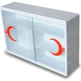 Resim Ecza Dolabı Lüx Pleksi Kapak 