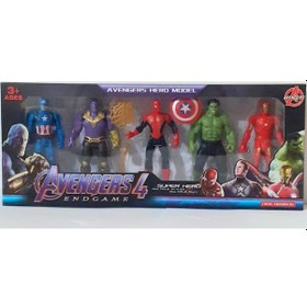 Resim Avengers Yenilmezler Hulk Iron Man 5 Li Set Avengers 5 Liset 12 